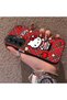 Samsung Galaxy A35 Compatible Silicone Edge Hard Back Case Kitty Patterned Couple Phone Case - 2