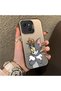 Tecno Spark 40C Compatible Silicone Edge Hard Back Case with Mouse Pattern for Couple Phone Case - 3