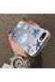 iPhone 8 Compatible Silicone Edge Hard Back Case Sea Star Patterned Phone Case - 4
