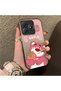 حافظة هاتف متوافقة مع Realme C63 مصنوعة من السيليكون بحافة صلبة وخلفية صلبة بنمط Lotso للزوجين - 3