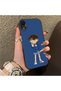 حافظة هاتف من السيليكون متوافقة مع هاتف iPhone XR، حافظة خلفية صلبة من السيليكون بنمط كونان للزوجين - 3