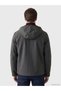 Regular Fit Hooded Men's Jacket - 4