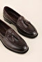 Men's Genuine Leather Classic Tassel Detailed Groom Shoes Pş.606 Brown - 2