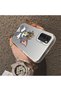 Oppo A54 4g Compatible Silicone Edge Hard Back Case with Mouse Pattern for Lovers Couple Phone Case - 4