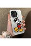 For Tecno Spark 10 Pro 4g Compatible Silicone Edge Hard Back Case Mickey Patterned Couple Phone Cover - 3