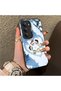 Redmi 15 5g Compatible Silicone Edge Hard Back Case Anime Pattern Couple Phone Case - 3