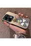 Poco M6 Pro 4g Compatible Silicone Edge Hard Back Case Mouse Pattern Couple Phone Case - 2