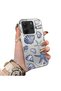 Redmi Note 14 4g Compatible Silicone Edge Hard Back Case Shell Patterned Couple Phone Case