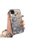 Poco C31 Compatible Silicone Edge Hard Back Case Shell Patterned Couple Phone Case