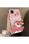 Poco C31 Compatible Silicone Edge Hard Back Case Lotso Patterned Lover Couple Phone Case - 3