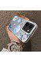 Vivo Y36 5g Compatible Silicone Edge Hard Back Case Sea Star Patterned Phone Case - 4