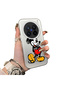 Vivo X200 Pro Compatible Silicone Edge Hard Back Case Mickey Pattern Couple Phone Case