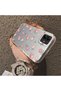 Samsung Galaxy A04E Compatible Silicone Edge Hard Back Case Floral Pattern Couple Phone Case - 4