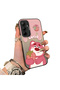 Samsung Galaxy A35 Compatible Silicone Edge Hard Back Case Lotso Patterned Lovers Couple Phone Case