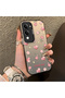 Vivo Y29S Compatible Silicone Edge Hard Back Case Floral Pattern Couple Phone Case - 3