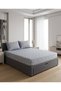 Flannel Double Bed Sheet Set (Flannel-Elastic Bed Sheet 160X200+30 cm) - 3