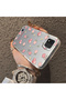 Realme C20 Compatible Silicone Edge Hard Back Case Floral Pattern Couple Phone Case - 4