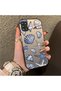 Samsung Galaxy A31 Compatible Silicone Edge Hard Back Case Shell Patterned Couple Phone Case - 3