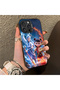 For iPhone 16 Pro Compatible Silicone Edge Hard Back Case Nezha Patterned Couple Phone Case - 3