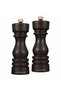 Cole & Mason H233080 London Chocolate Coloured Wood Salt and Pepper Mills 180mm