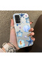 Samsung Galaxy A23 Compatible Silicone Edge Hard Back Case Sea Star Patterned Phone Case - 3