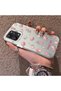 Redmi 12 Compatible Silicone Edge Hard Back Case Floral Pattern Couple Phone Case - 2