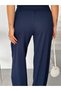 Women's Modal High Waist Wide Leg Sweatpants with Elastic Cuffs Comfortable Pants - 8