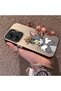 Redmi 13C Compatible Silicone Edge Hard Back Case Mouse Pattern Couple Phone Case - 2