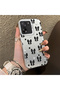 Mi 13T/Mi 13t Pro Compatible Stylish Black Bow Full Print Case, Non-Slip Edge, Anti-Fingerprint