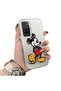 Redmi 10 2022 Compatible Silicone Edge Hard Back Case Mickey Pattern Couple Phone Case