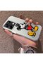 Redmi Note 13 Pro 5g Compatible Silicone Edge Hard Back Case Mickey Patterned Couple Phone Case - 2