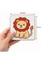 Animals Themed Memory and Matching Game 16 Cards 8 Pairs 10X10 cm Animals - 5