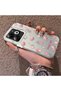 Infinix Smart 8 Pro Compatible Silicone Edge Hard Back Case Floral Pattern Couple Phone Case - 2