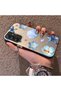 Samsung Galaxy A34 5g Compatible Silicone Edge Hard Back Case Sea Star Patterned Phone Case - 2
