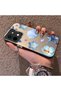 Vivo Y28 Compatible Silicone Edge Hard Back Case Nautical Star Patterned Phone Case - 2