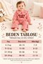 Baby Girl Baby Collar Embroidered Heart Detailed Inside Embroidered 2-Piece Sweatshirt Pants Set Pink 6–24 Months - 4