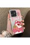 حافظة هاتف متوافقة مع Realme C63 مصنوعة من السيليكون بحافة صلبة وخلفية صلبة بنمط Lotso للزوجين - 3