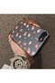 iPhone Se 2022 Compatible Silicone Edge Hard Back Case Floral Pattern Lover Couple Phone Case - 4