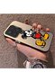 Mi 15 5g Compatible Silicone Edge Hard Back Case Mickey Pattern Couple Phone Case - 2