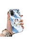 Poco M5S Compatible Silicone Edge Hard Back Case Anime Pattern Couple Phone Case