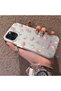 iPhone 11 Pro Compatible Silicone Edge Hard Back Case Floral Pattern Couple Phone Case - 2