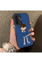 Samsung Galaxy A26 Compatible Silicone Edge Hard Back Case Konan Patterned Couple Phone Case - 3