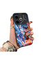 Tecno Pova 6 Compatible Silicone Edge Hard Back Case Nezha Patterned Couple Phone Case