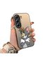 Tecno Camon 40 Pro 5g Cm7 Compatible Silicone Edge Hard Back Case with Mouse Pattern for Couple Phone Case