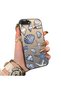 iPhone 8 Plus Compatible Silicone Edge Hard Back Case Shell Patterned Couple Phone Case