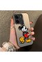 For Redmi 15C 5g Compatible Silicone Edge Hard Back Case Mickey Pattern Couple Phone Case - 3