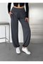 Women's Modal High Waist Wide Leg Sweatpants with Elastic Cuffs Comfortable Pants