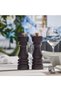 Cole & Mason H233080 London Chocolate Coloured Wood Salt and Pepper Mills 180mm - 3