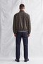 Men's Tika Plaid Pattern Jacket Brown Color - 6