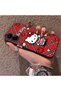 Realme 12 Lite Compatible Silicone Edge Hard Back Case Kitty Patterned Couple Phone Case - 2